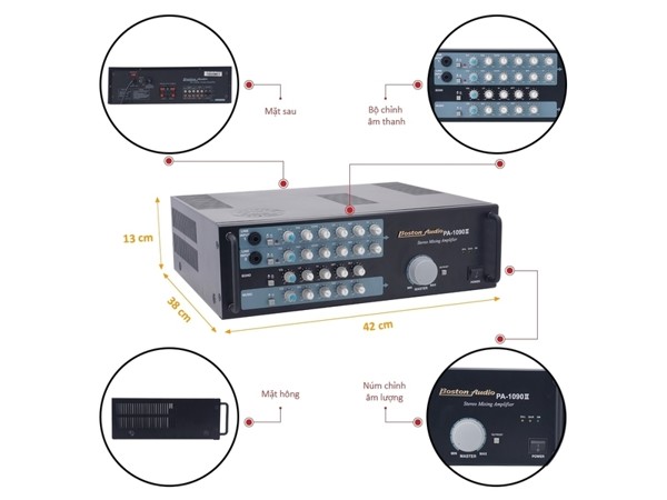 Ampli Boston PA-1090II