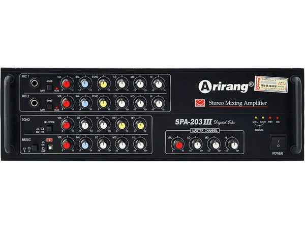 Hoạt động và ứng dụng của Amply Arirang 203 IIIB 1