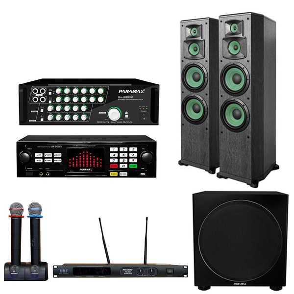 Thông số kỹ thuật Amply Paramax 999XP Piano