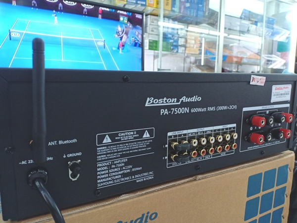 Thông số kỹ thuật Amply Boston PA 7500 N