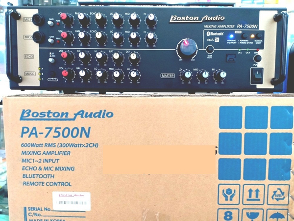Amply Boston PA 7500 N có khả năng kết nối Bluetooth