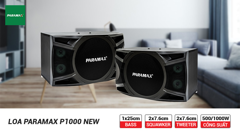loa paramax P1000 New 2018