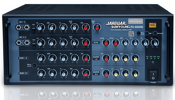 Tổng thể Ampli Jarguar PA 606XG