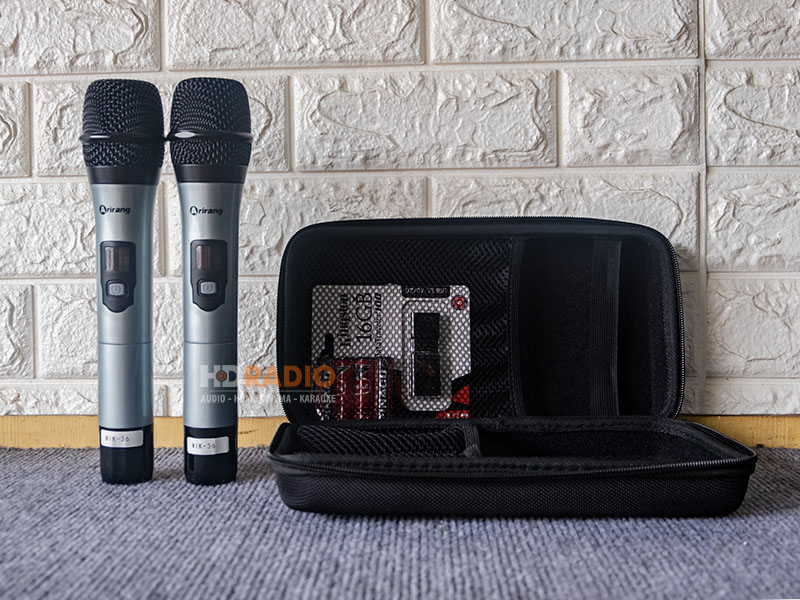 BỘ MICRO ĐI KÈM VỚI LOA KÉO ARIANG MIK 36