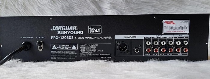 Amply Jarguar Pro 1205 DS