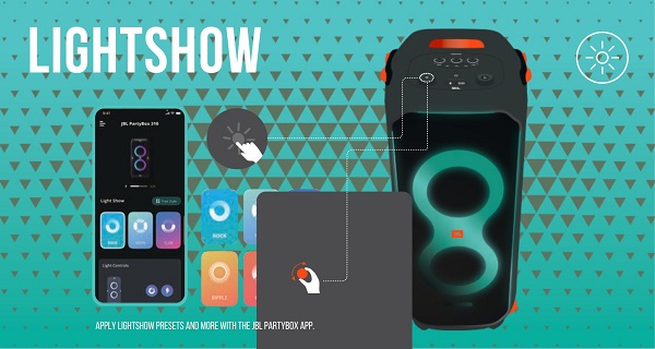 LightShow Loa JBL PartyBox 710