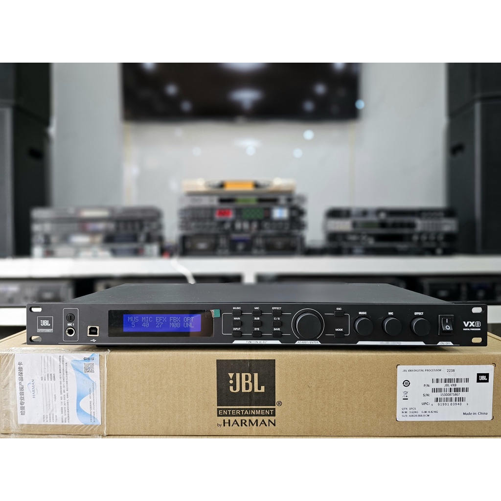 tính năng Vang số JBL VX8 