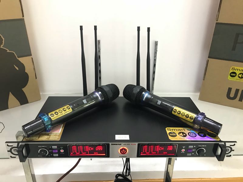 Micro Shure UR28D Plus